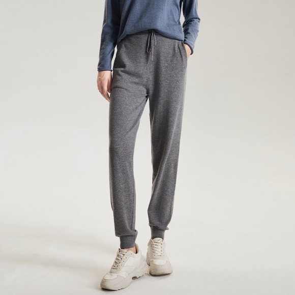 greenmount Pants - Greenmount Cashmere Jogger Pants heather gray S